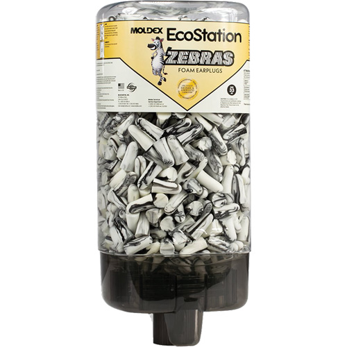 EcoStation&reg; Earplug Dispenser with Zebras Earplugs Equipex