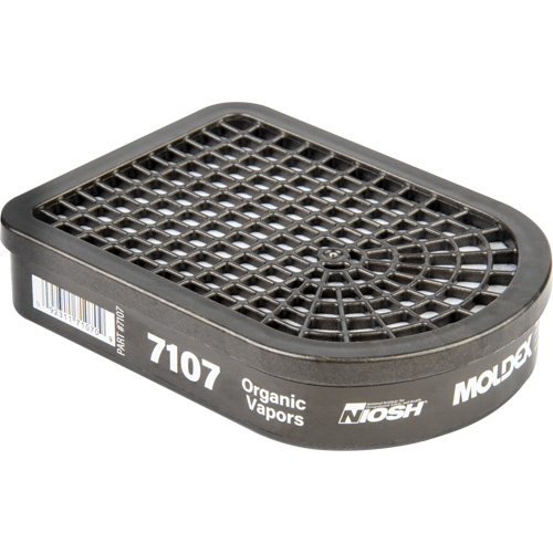 Cartouche pour respirateur semi-rectangulaire, Cartouche gaz/vapeur, Vapeur organique Equipex