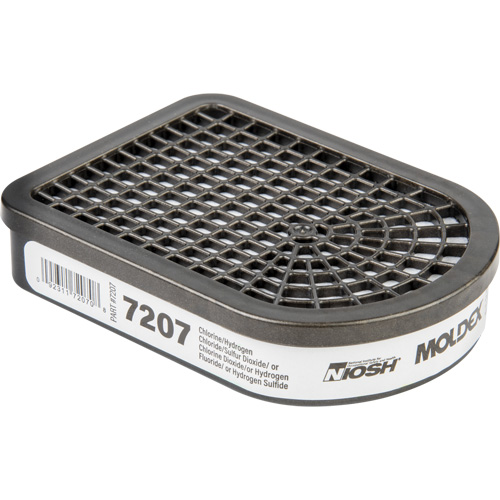 Cartouche pour respirateur semi-rectangulaire, Cartouche gaz/vapeur, Gaz acide Equipex