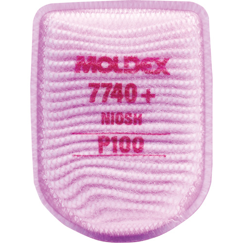 Filtre pour respirateur semi-rectangulaire avec IonicAir Filtration Technology, Filtre contre les particules, Filtre P100+ Equipex