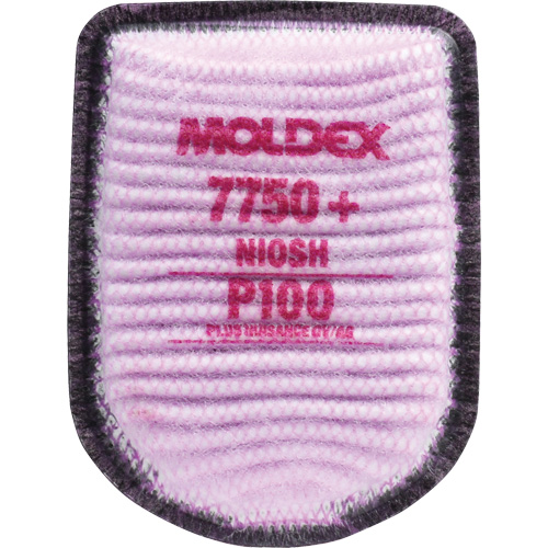 Filtre pour respirateur semi-rectangulaire avec IonicAir Filtration Technology, Filtre contre les particules avec suppresion de vapeurs nuisibles, Vapeurs organiques/Gaz acides/P100+ Equipex