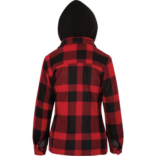 415RBW Chemise &agrave; capuche matelass&eacute;e, Femmes, T-petit, Multicolore Equipex