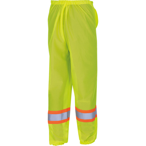 5670 Traffic Safety Pants, Polyester, 2X-Small/X-Small, High Visibility Lime-Yellow Equipex