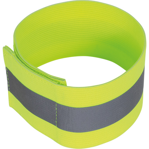 1141 High-Visibility Lime-Yellow Elastic Armband Equipex