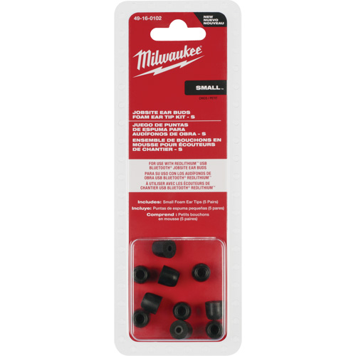 Ensemble de petits embouts pour bouchons d'oreilles de chantier Equipex