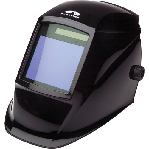 Casque de soudeur autonoircissant Leadhead, 3,8" lo x 3,4" la Champ de vision, Teinte 9 - 13, Noir Equipex