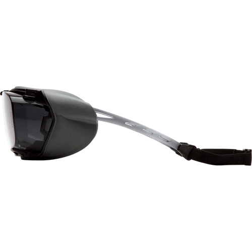Lunettes &agrave; coques de s&eacute;curit&eacute; Cappture Plus, Lentille Gris, Antibu&eacute;e, Ventilation Ferm&eacute; Equipex
