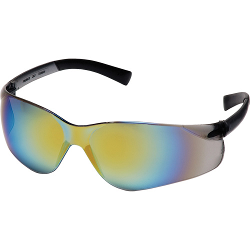 Lunettes de s&eacute;curit&eacute; Ztek, Lentille Miroir/Or, ANSI Z87+/R&eacute;pond ou surpasse la norme CSA Z94.3 Equipex