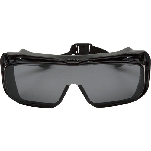 Lunettes de s&eacute;curit&eacute; Cappture, Lentille Gris, Antibu&eacute;e, ANSI Z87+/R&eacute;pond ou surpasse la norme CSA Z94.3 Equipex