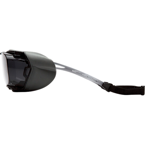 Lunettes de s&eacute;curit&eacute; Cappture, Lentille Gris, Antibu&eacute;e, ANSI Z87+/R&eacute;pond ou surpasse la norme CSA Z94.3 Equipex