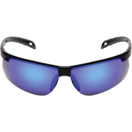 Lunettes de s&eacute;curit&eacute; Ever-Lite, Lentille Miroir bleu, ANSI Z87+/R&eacute;pond ou surpasse la norme CSA Z94.3 Equipex