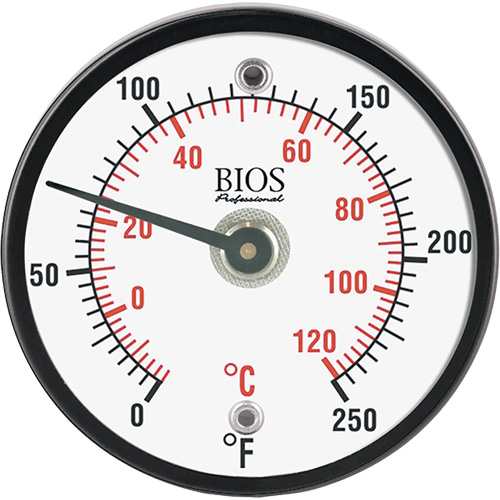 Thermom&egrave;tre de surface magn&eacute;tique, Sans contact, Analogique, 0-250°F (-20-120°C) Equipex