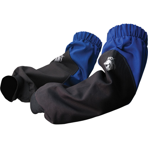 BSX&reg; FR Cotton Sleeves, 19" L, Black/Blue Equipex