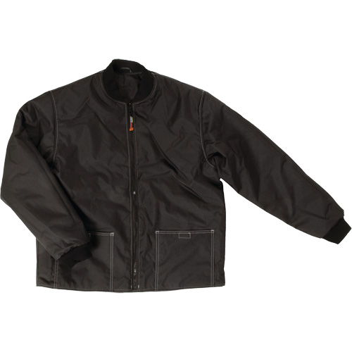 Ripstop 4-in-1 Safety Jacket, Polyester, Black, Small Equipex