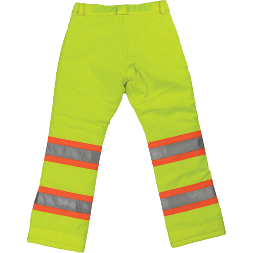 Pantalon de s&eacute;curit&eacute; isolant et extensible pour femmes, Polyester, T-Grand, Jaune lime haute visibilit&eacute; Equipex