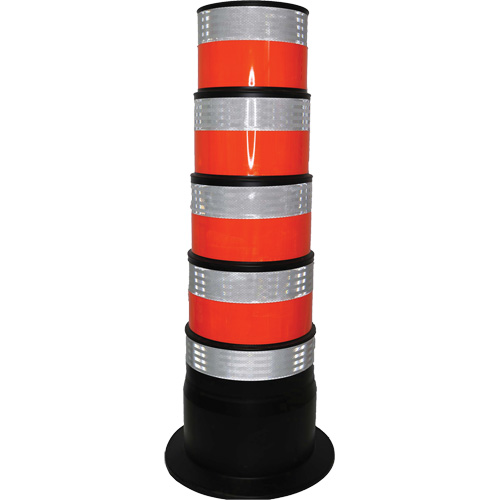 D&eacute;lin&eacute;ateur, Hauteur 47,25", Orange/Blanc Equipex