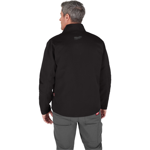 Manteau chauffante M12 ToughShell (manteau seulement), Hommes, Grand, Noir Equipex