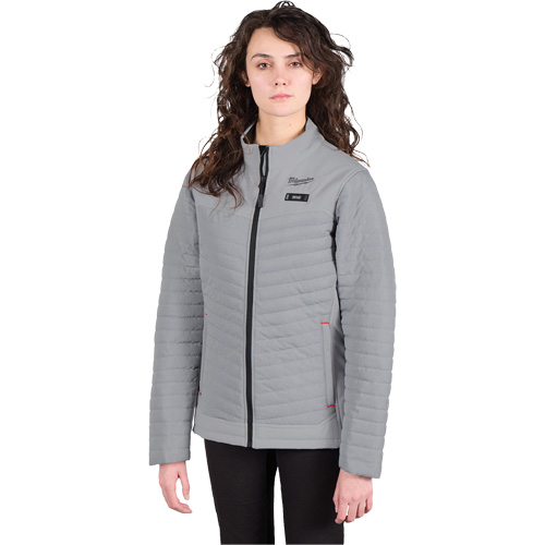 Manteau chauffant M12 Axis avec pile, Femmes, 2T-Grand, Gris Equipex