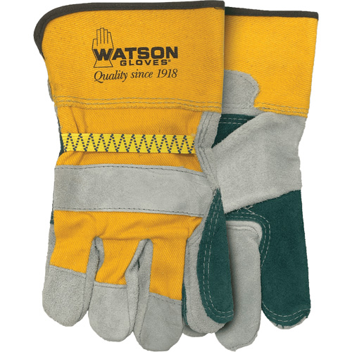 Mad Dog Fitter's Gloves, One Size, Split Cowhide Palm Equipex
