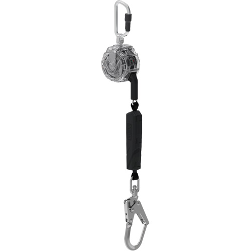 C&acirc;ble de limiteur de chute personnel 36CLS V-TEC, 10', Acier galvanis&eacute;, Pivotant Equipex