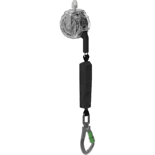 C&acirc;ble de limiteur de chute personnel ALTAKS V-TEC, 10', Acier galvanis&eacute;, Pivotant Equipex