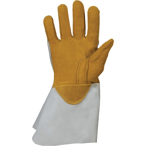 Gants de soudage 335DBP Endura, Cuir de vache refendu/Cuir d'&eacute;lan refendu, Taille Petit Equipex