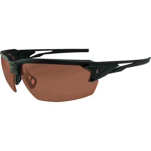 Lunettes de s&eacute;curit&eacute; Pumori, Lentille Cuivre, Anti-&eacute;gratignures/Polaris&eacute;, ANSI Z87+/MCEPS GL-PD 10-12/R&eacute;pond ou surpasse la norme CSA Z94.3 Equipex