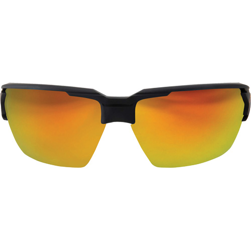 Lunettes de s&eacute;curit&eacute; Pumori, Lentille Rouge/Miroir, Anti-&eacute;gratignures, ANSI Z87+/MCEPS GL-PD 10-12/R&eacute;pond ou surpasse la norme CSA Z94.3 Equipex