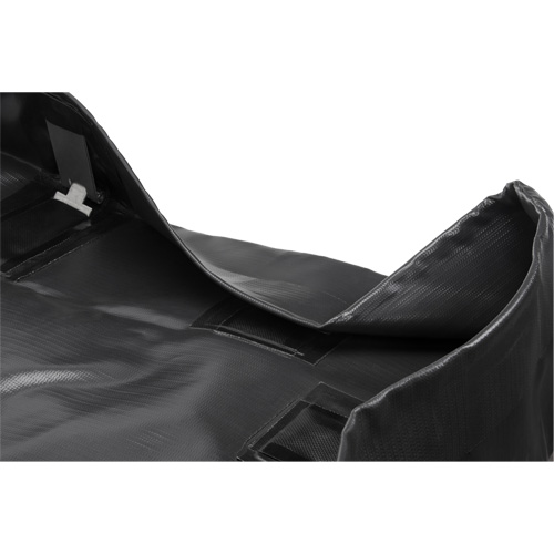 Collapsible Berm, 134 US gal. Capacity, 6' W x 6' L x 6" H, Snap-Up Bracket Equipex