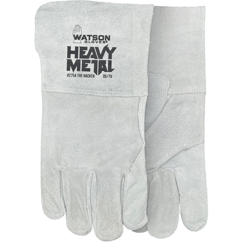 Gants de soudage The Hacker, Cuir de vache refendu, Taille Taille unique Equipex