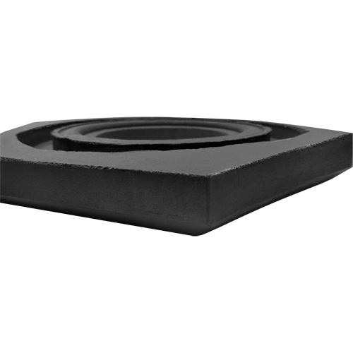 Base de canaliseur en caoutchouc, 15 lb Equipex