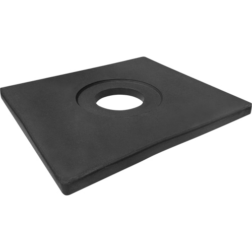 Rubber Delineator Post Base, 10 lbs. Equipex