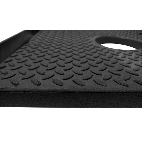 Rubber Delineator Post Base, 10 lbs. Equipex