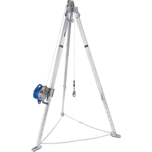 Confined Space Aluminum Tripod with 3-Way SRL 8301098 Equipex