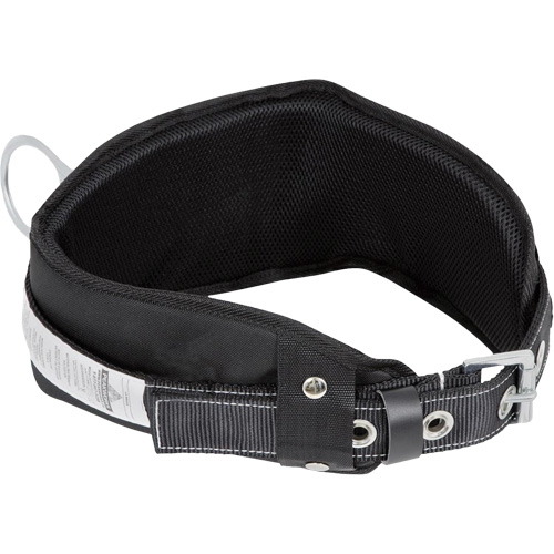 WB-6010-S Safety Restraint 1 D-Ring Belt with Padded Lumbar Support - Small Equipex