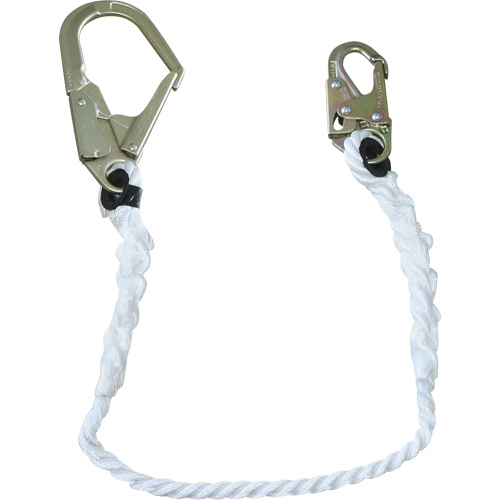 LAN-1242-4 5/8" Restraint Rope Lanyard, 1 Legs, 4', CSA Class A Equipex