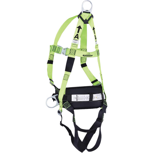 FBH10000L1020-S  Harnais de s&eacute;curit&eacute; s&eacute;rie entrepreneur avec ceinture de positionnement, Certifi&eacute;e CSA, Classe ALP, Petit Equipex