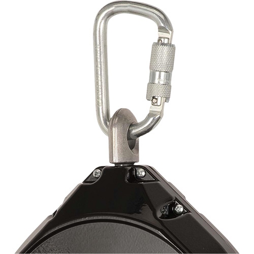 SRL-73302-60LE Cordage de s&eacute;curit&eacute; autor&eacute;tractable, 60', Acier galvanis&eacute;, Pivotant Equipex