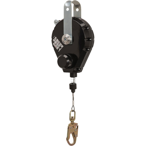 SRL-73303-60 Cable Self-Retracting Lifeline with Recovery, 60', Galvanized Steel, Swivel Equipex