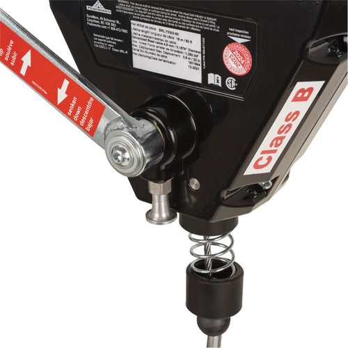 SRL-73303-60 Cable Self-Retracting Lifeline with Recovery, 60', Galvanized Steel, Swivel Equipex