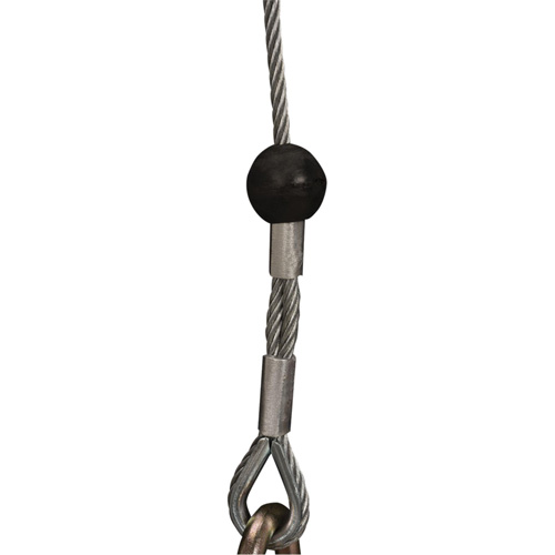 SRL-73303-96 Cable Self-Retracting Lifeline with Recovery, 96', Galvanized Steel, Swivel Equipex