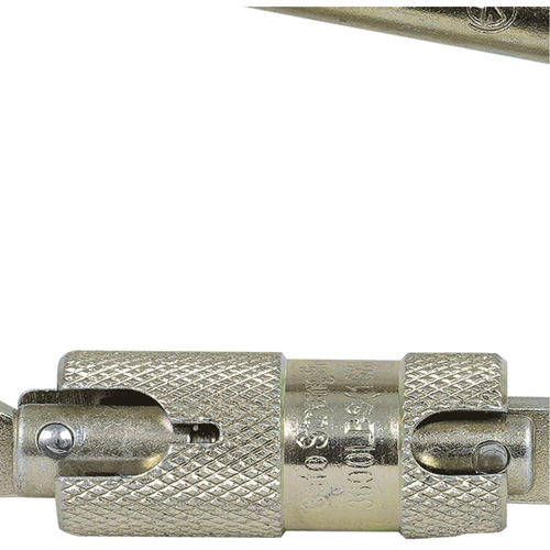 CP-03015-1 Mousqueton zingu&eacute; avec ouverte de portique de 1", Acier Equipex