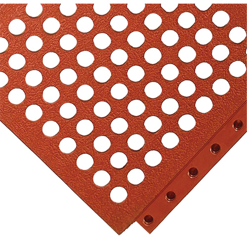 Tuiles ouvertes &agrave; imbrication en caoutchouc pour planchers 24/Seven Locksafe Grade A Equipex