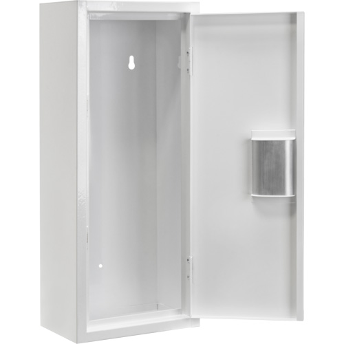 Indoor Fire Extinguisher Cabinet, 10" W x 24" H x 7" D Equipex