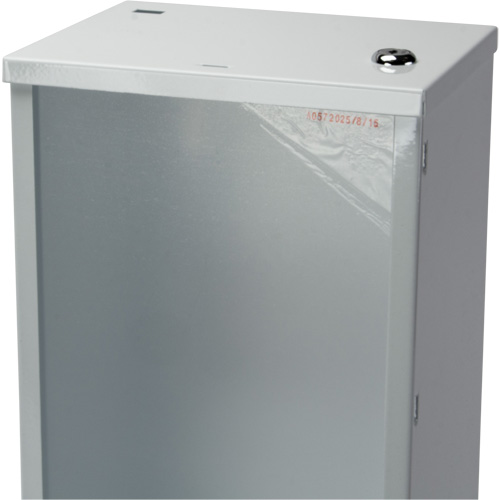 Light-Duty Fire Extinguisher Cabinet, 8" W x 22" H x 6" D Equipex