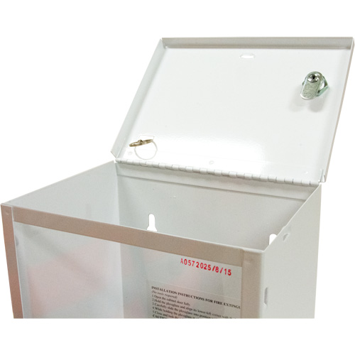 Light-Duty Fire Extinguisher Cabinet, 8" W x 22" H x 6" D Equipex