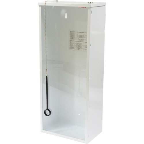 Light-Duty Fire Extinguisher Cabinet, 10" W x 24" H x 6" D Equipex