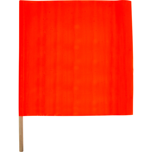 Drapeau de s&eacute;curit&eacute; routi&egrave;re, Mailles, Avec manche Equipex