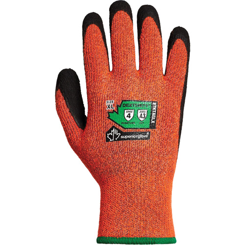 Gants d'hiver r&eacute;sistants &agrave; la coupe Dexterity TKTAGLX, Taille 2T-Grand, Calibre 13, Rev&ecirc;tement Latex, Enveloppe en TenActiv, ASTM ANSI niveau A3 Equipex