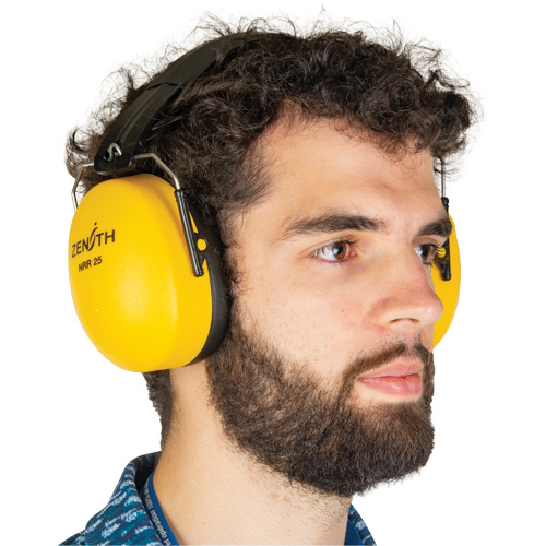 Passive Ear Muffs, Headband, 25 NRR dB Equipex